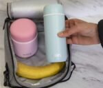 MIRA 7 oz Slim Insulated Flask for Hot and Cold Drinks - Leak-Proof Stainless Steel Water Bottle - Perfect Compact Size - Denim - Image 5