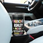 ASHLEY Personalized Women's Gift Custom ASHLEY Stainless Steel Insulated Tumbler - Image 7