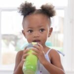 Chicco Flip-Top Straw Cup 9oz | Insulated Toddler Sippy Cup with Soft Silicone Straw | No-Spill Valve | Easy-Clean | BPA-Free | 2pk | For Ages 12+ Months | Green Play/Teal - Image 3