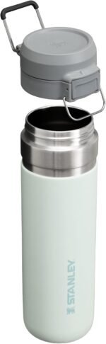 Stanley Quick Flip GO Water Bottle 24 oz | Push Button Lid | Leakproof and Packable for Travel and Sports | Insulated Stainless Steel | BPA-Free | Mist - Image 3