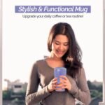 Copco Cone 16oz Insulated Travel Mug with Handle, Double Wall, Slide-Closure Lid, BPA-Free, Microwave & Dishwasher Safe, Reusable Plastic Travel Coffee Tumbler - Portable Coffee Cup (Light Purple) - Image 3