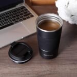 GEMFUL 17oz Travel Coffee Mug To Go with Lid Stainless Steel Insulated Cups Reusable Tumbler Leak Proof Coffee Lovers Gift for Hot Cold Drinks Women Men Office Car (Black) - Image 5