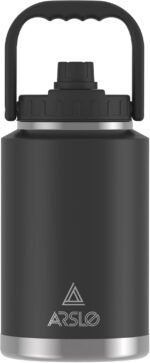 Arslo large Insulated Water Jug With Handle, One Gallon Insulated Water Bottle, 1 Gallon Stainless Steel Water Jug - Image 3