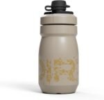 CamelBak Podium Dirt Series 15oz Mountain Bike Water Bottle with Mud Cap - Easy Squeeze Bottle - Fits Most Bike Cages, Stone - Image 3