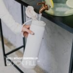 ZULU Powerfill Pro 24oz Stainless Steel Water Bottle with Quick Fill Lid, Triple Walled Vacuum Insulated Metal, Leak Proof Locking Lid, Sip and Chug, Reusable BPA Free, White - Image 4