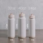 ZULU Powerfill Pro 24oz Stainless Steel Water Bottle with Quick Fill Lid, Triple Walled Vacuum Insulated Metal, Leak Proof Locking Lid, Sip and Chug, Reusable BPA Free, White - Image 7