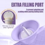 FORICOM Extra Large Hot Water Bottles for Pain Relief.2packs,2L Hot Water Bag for Back Pain, Heating Pad 2Liter, Hot and Cold Therapy.Bpa Free. - Image 4