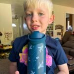 OLDLEY kids Water Bottle - 18oz Insulated Stainless Steel - Wide Straw Lid, Non Spill, Leakproof, Kids Water Bottle for School,Airplane - Image 6