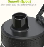 Mollcity 12 oz Water Bottle for Kids School-Reuasble Stainless Steel Vacuum Insulated Wide Mouth Water Bottle for Travle Sports (Grass Green) - Image 3