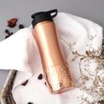 Pure Copper Water Bottle with Sipper, 900 Ml Capacity (30.4 US Fl Ounce) For Ayurveda Health Benefits - Image 4
