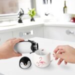 TOMLFF Penguin Stainless Steel Vacuum Insulated Tumblers Travel Mug Tea Water Bottle Coffee Thermal Flask - Image 4