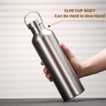 Vacuum Insulated Stainless Steel Water Bottle Insulated Water Bottle Wide Mouth Insulated Metal Bottle for Cold Drinks I BPA-Free Bottle for Travel (25oz) - Image 6