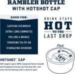 YETI Rambler 12 oz Bottle, Stainless Steel, Vacuum Insulated, with Hot Shot Cap | Vacuum Insulated - Image 3