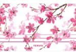 Tervis Traveler Sakura Japanese Cherry Blossom Triple Insulated Tumbler Travel Cup Keeps Drinks Cold & Hot, 20oz, Stainless Steel - Image 3