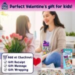 PURPLE LADYBUG Decorate Your Own Water Bottle Kit - Gifts for Girls Ages 4-8 Years Old Birthday, Little Girl Gifts, Kids Water Bottle for School, Valentines Gift for Girls - Image 3