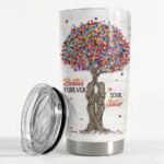 SANDJEST Best Friend Tumbler 20oz Besties Gifts for Women BFF Soul Sister Bestie Stainless Steel Insulated Tumblers Coffee Travel Mug Cup Friendship Gift for Birthday Christmas - Image 4