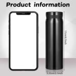Dandat 4 Pcs Mini Water Bottle Mini Stainless Steel Water Bottles 10oz Thermal Cups for Hot and Cold Drinks Small Insulated Mug for Travel Sport Camping - Image 3