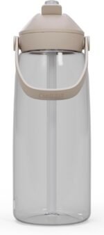 CamelBak Thrive Flip Straw Tritan Renew Water Bottle Clear, 32oz - Image 3