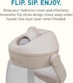 CamelBak Thrive Flip Straw Tritan Renew Water Bottle Clear, 32oz - Image 4