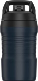 Under Armour 32 oz Insulated Water Bottles - Sports Water Jug with Fence Hook, Leak Resistant for Baseball, Football & More, 32 oz Insulated, Academy/Black - Image 4