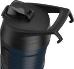 Under Armour 32 oz Insulated Water Bottles - Sports Water Jug with Fence Hook, Leak Resistant for Baseball, Football & More, 32 oz Insulated, Academy/Black - Image 6