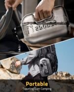 CVLIFE 1 Gallon Water Bottle with Handle, Large Gallon Water Jug with Strap, Big Sports Bottle for Gym, Reusable Black Water Container, 128 oz, Leak Proof, BPA Free - Image 5