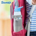 Silver Buffalo Sanrio Hello Kitty and Friends Cinnamoroll with Strawberry Water Bottle with Screw-On Lid, 28 Ounces - Image 6