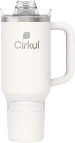 Cirkul 40oz. Pearl Stainless Steel Tumbler with Handle, All-Day StrawSip™, Double-Wall Insulated - Image 3