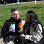 BJPKPK 20 oz Stainless Steel Vacuum Insulated Tumblers with Lids and Straw Reusable Travel Water Mug Double Wall Coffee Cup for Women and Men,Ocean Dream - Image 5