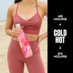S'well Stainless Steel Water Bottle, 25oz, Rose Agate, Triple Layered Vacuum Insulated Containers Keeps Drinks Cold for 48 Hours and Hot for 24, BPA Free, Perfect for On the Go - Image 3