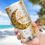 KOIXA To My Son Tumbler Insulated Love You To The Moon And Back Elephant Coffee Cup With Lid 20oz Sunflowers Elephants Jewelry Style Stainless Steel Travel Mug For Son From Mom - Image 5