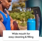 Takeya Sports Water Bottle with Spout Lid - Bottle with Triple Stainless Steel Insulation - Dishwasher Safe & BPA-Free - Bottle with Ice-Blocking Spout Lid & Removable Bumper - 22 oz, Champion Blue - Image 5