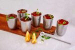 Vinod Stainless Steel Glass Set of 6 - Premium Metal Cups | Beer Glasses | Juice Glass - Image 4