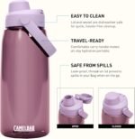 CamelBak Thrive Chug Tritan Renew Water Bottle Purple Sky, 32oz - Image 4