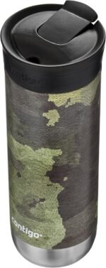 Contigo Huron Stainless Steel Travel Mug with SNAPSEAL Lid 20oz. Camo - Image 4