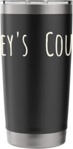 Courtney's Cup, Girl's Funny Custom Personalized Name Stainless Steel Insulated Tumbler - Image 5