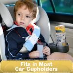 omedecal Kids Water Bottle for School, 16 Oz Plastic Straw Water Bottle with Silicone Spout and Leakproof Cover, Dishwasher Safe (Excavator) - Image 6