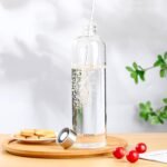 LETREEN Glass Water Bottle 32 oz, Borosilicate Glass Water Bottle with Neoprene Sleeve, BPA-Free Leak Proof Reusable for Hot Cold Drinks, Work, Gym, Home, Sports - Image 6