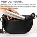 Dxobay Cute Small Water Bottle, 4.4 Fl. Oz, Pack of 2, Mini Slim Flask for Kids, Portable Skinny Purse Water Bottle, Vacuum Insulated Reusable Leak Proof Stainless Steel Cup - Image 4