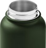 Retrospec Alder Insulated Water Bottle with Straw Lid & Handle Cap - Stainless Steel Wide Mouth Double-Wall Vacuum Insulated Thermos - BPA Free Leakproof Canteen - Image 8