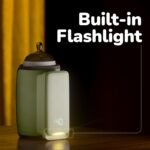 KinderSense Portable Bottle Warmer for Breastmilk or Baby Formula, by Kindersense - Leak-Proof Travel Warmer for Baby Bottles with Battery-Powered Temperature Display and Flashlight - Image 4