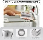 CSTOUTHOM 6 Pack 12 oz Stainless Steel Insulated Cup, Double Wall Vacuum Small Metal Cup, Reusable Camping Cups Unbreakable Indoor Outdoor for Party, Home, Office, BBQ, Silver - Image 5