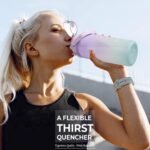 YOU GOT THIS LIVING Motivational Water Bottle with Time Marker,Half Gallon Water bottle with Straw 64 oz/2.2L Gym Water Bottle, Achieve All-Day Hydration SpillProof, BPA FREE - Image 3
