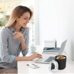 DEQIANG Travel Coffee Cup, Coffee Cup Travel with Lid, Insulated Coffee Mug for Hot & Cold Beverages, Great Gift Choice for Coffee Lovers, Office Workers, Hikers & Commuters (Black, 8.5 oz) - Image 6