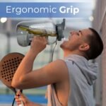 OICEPACK 128 oz Water Bottle 2 in 1 Lid - 1 Gallon Dishwasher Safe Motivational Water Bottle With Times To Drink Leak-proof Big BPA Free - Image 5