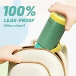pluseight Kids Insulated Water Bottle, 12 oz BPA-FREE Double Wall Vacuum Tumbler 18/8 Stainless Steel Leak Proof Kids Cups with Straw for School Travel Boys Girls (Green) - Image 3