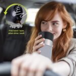 Yawbay Travel Coffee Mug with 360°Lid, Travel Coffee Tumbler 16 oz Leak Proof, Stainless Steel Insulated Travel Mugs for Hot and Cold Spill Proof Leak Proof(Grey) - Image 3