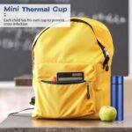 Irenare 5oz Mini Water Bottle Mini Insulated Stainless Steel Bottle Purse Water Bottle Cute Leak Proof Flask Keeps Drink Cold and Hot for Purse Women(Colorful,4 Pieces) - Image 5