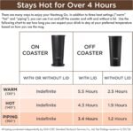 Nextmug Go - Temperature-Controlled, Self-Heating Travel Mug (Burgundy - 16 oz.) - Image 6