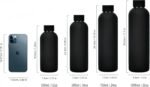 FAMKX 17oz Stainless Steel Insulated Narrow Mouth Sports Water Bottle, Double wall Cola Shape Vacuum flask (500ml, Black) - Image 7